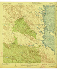 Saltillo Ranch 1923 topographic map thumbnail