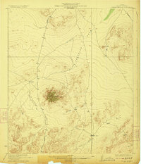 Sierra Madera 1923 topographic map thumbnail