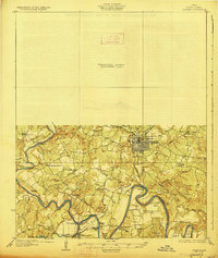 Graham 1927 topographic map preview