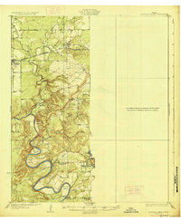 Mineral Wells 1927 topographic map thumbnail