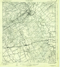 New Braunfels 1927 topographic map thumbnail