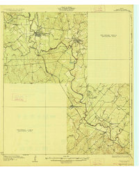 Oakville 1927 topographic map thumbnail