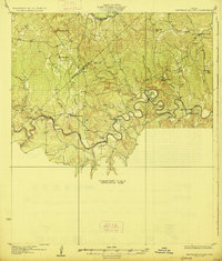 Smithson Valley 1927 topographic map preview