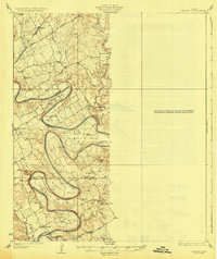 Godley 1928 topographic map preview