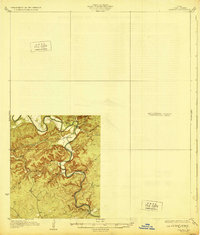 Hunter 1929 topographic map preview
