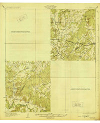 Luling 1929 topographic map thumbnail