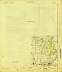 McKinney 1929 topographic map preview