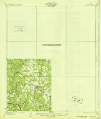Mullin 1931 topographic map preview