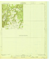 Rotan 1931 topographic map preview