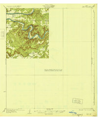 Santo 1931 topographic map preview