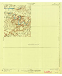 Santo 1931 topographic map preview