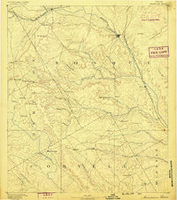 Meridian 1888 topographic map preview