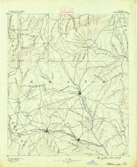 Stephenville 1890 topographic map thumbnail