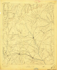 Stephenville 1890 topographic map thumbnail