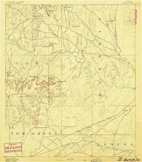 Hayrick 1891 topographic map thumbnail