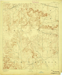 Sweetwater 1893 topographic map thumbnail