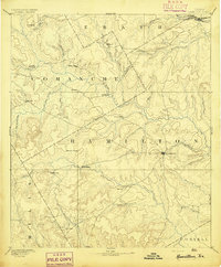 Hamilton 1894 topographic map thumbnail