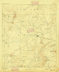 Llano 1894 topographic map preview