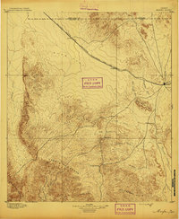 Marfa 1895 topographic map preview