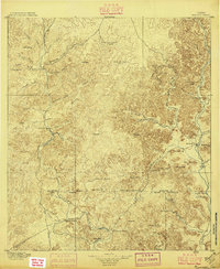 Nueces 1896 topographic map thumbnail