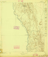 San Carlos 1896 topographic map thumbnail