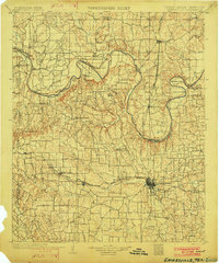 Gainesville 1902 topographic map preview
