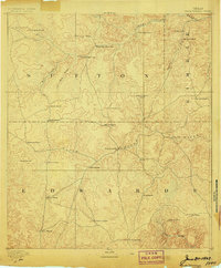 Rock Springs 1893 topographic map thumbnail