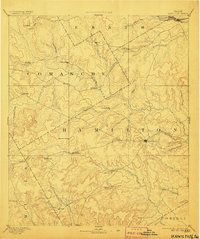 Hamilton 1894 topographic map thumbnail