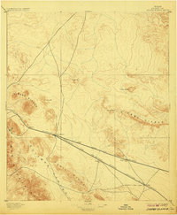 Sierra Blanca 1895 topographic map thumbnail