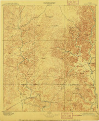Nueces 1896 topographic map thumbnail