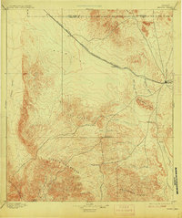 Marfa 1895 topographic map preview