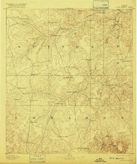 Rock Springs 1893 topographic map thumbnail