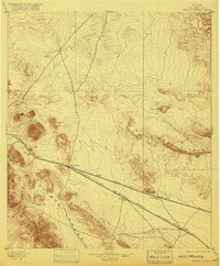 Sierra Blanca 1895 topographic map thumbnail