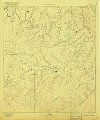 San Saba 1894 topographic map thumbnail