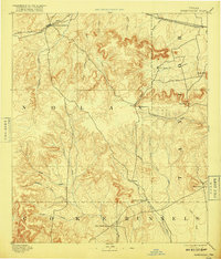 Sweetwater 1893 topographic map thumbnail