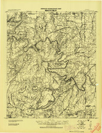 Palo Pinto 1918 topographic map thumbnail