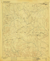 Hamilton 1894 topographic map thumbnail