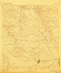 Lampasas 1894 topographic map thumbnail