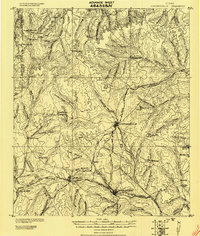 Stephenville 1920 topographic map thumbnail