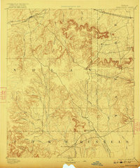 Sweetwater 1893 topographic map thumbnail
