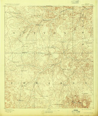 Rock Springs 1893 topographic map thumbnail