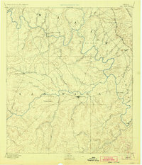 San Saba 1894 topographic map thumbnail