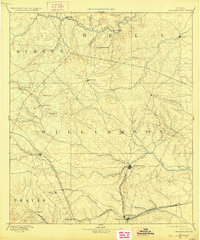 Georgetown 1893 topographic map preview