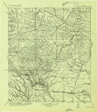 Sanderson 1928 topographic map preview
