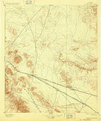Sierra Blanca 1895 topographic map thumbnail