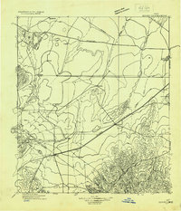 Hovey 1929 topographic map preview