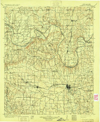 Gainesville 1902 topographic map preview