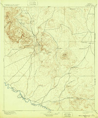 Shafter 1896 topographic map preview