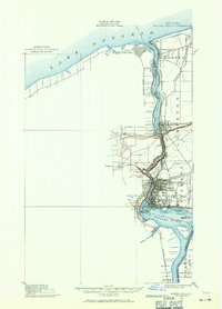 Niagara Falls 1900 topographic map thumbnail