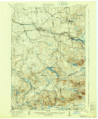 Nicholville 1921 topographic map preview